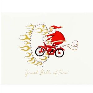 Great Bells of Fire Boxed CR Gibson Christmas Cards (JXB76-13674), Set of 15